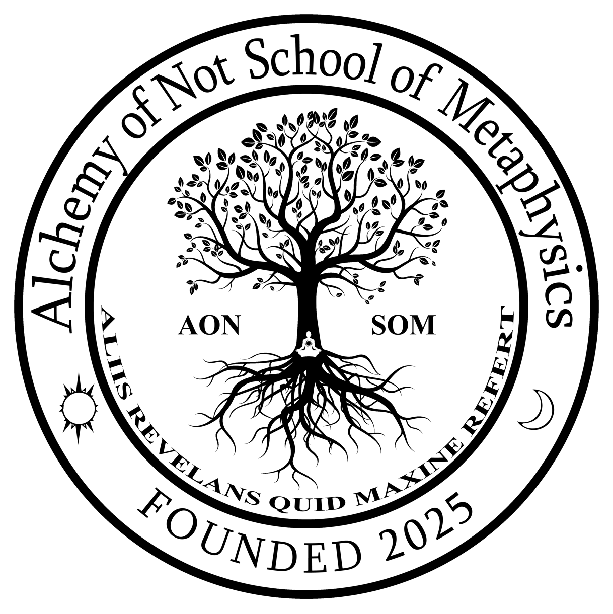 Alchemy of Not School of Metaphysics seal